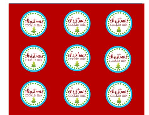 Christmas Cookie Templates Printable