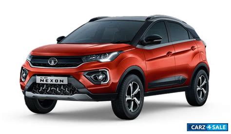 Tata Nexon Xz Plus L Dual Tone Petrol Price Specs Mileage Colours