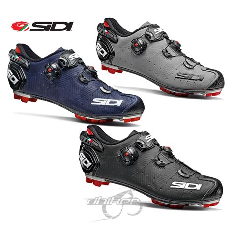 Zapatillas Sidi Drako 2 SRS MTB 2022 Negras Azules Y Grises Dbiker