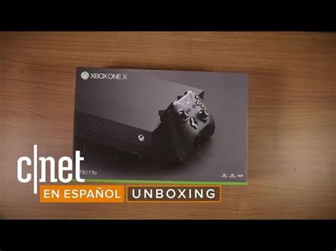 Xbox One X Qu Tiene Dentro La Caja De La Poderosa Consola Youtube