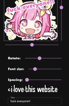 Cute Text Symbols Anime Websites Vocaloid Funny Cute Website Text