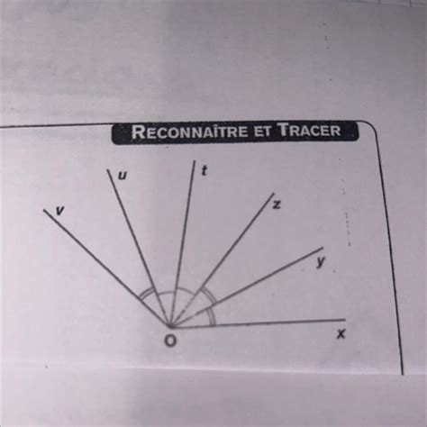 En Observant La Figure Ci Contre Compl Te Les Phrases Suivantes La