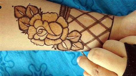 Rose Flower Mehndi Design Images | Best Flower Site