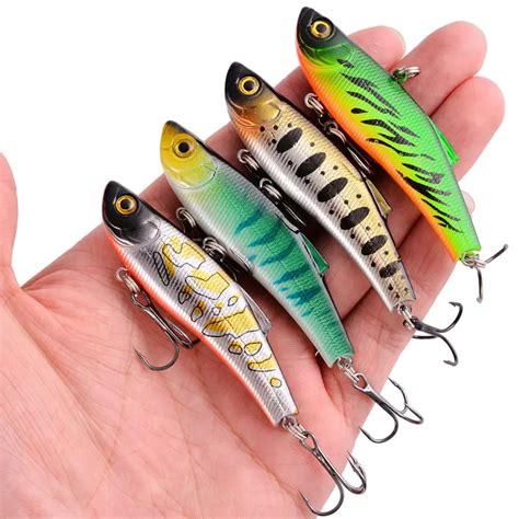 Pcs Sinking Fishing Crankbaits Winter Crankbait Cm G Wobbler Ice