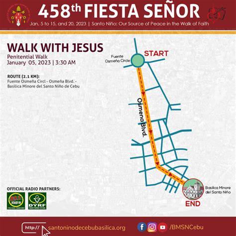 Fiesta Señor 2023 Sinulog Schedule of Novena Masses at the Basilica