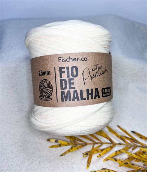 Fio Malha Premium Fischer Mm Manteiga D A Fios De Croch