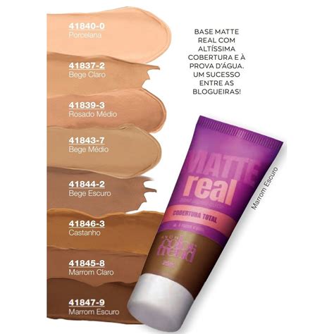 Base Líquida Matte Color Trend Matte Real 25 ml Shopee Brasil