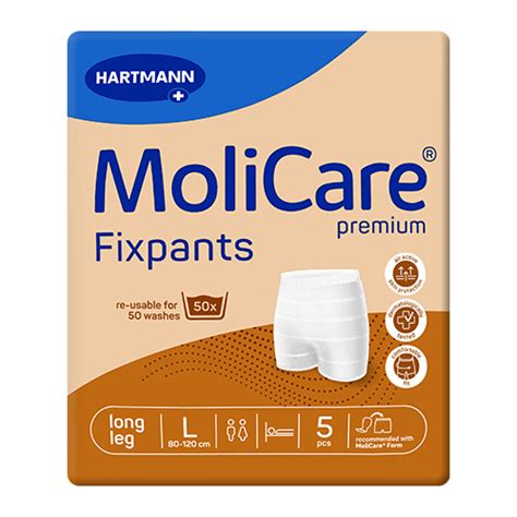 Molicare Premium Fixpants Long Leg L Fixierhose Netzhose St Ck