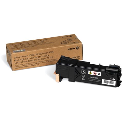 Xerox High Yield Black Toner For Phaser R B H