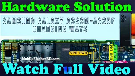 Samsung Galaxy A32 Not Charging Jumper Ways Repair Not Charging Problem