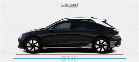 Dimensions Hyundai Ioniq 6 2022 Present Vs Hyundai Ioniq 5 2021 Present