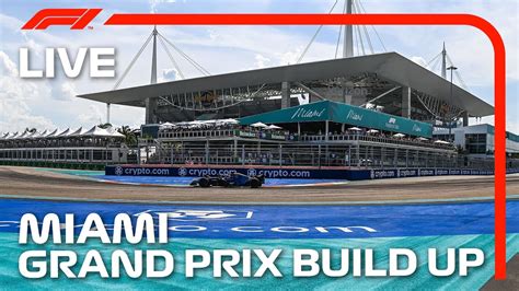 F1 LIVE Miami Grand Prix Build Up And Drivers Parade YouTube