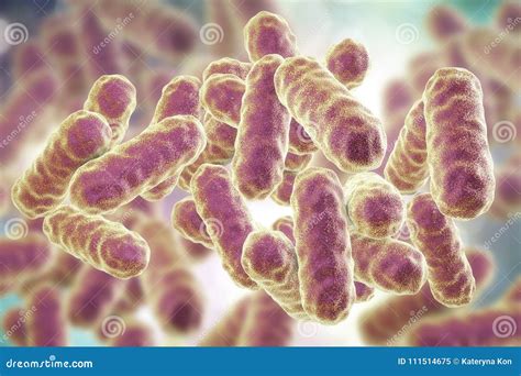 Serratia Marcescens Bacteria Stock Illustration | CartoonDealer.com #111514675