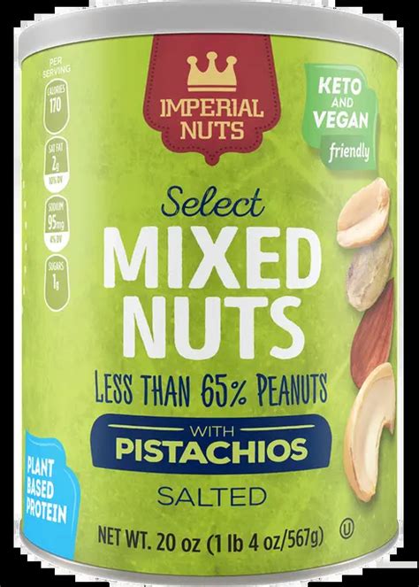 Imperial Select Mixed Nuts With Pistachios Massy Stores Guyana