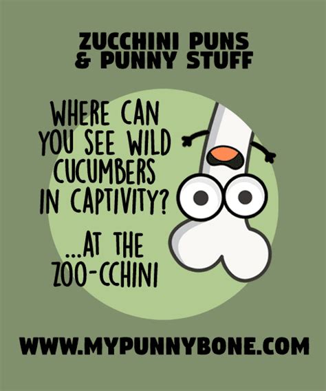 Zucchini Puns And Jokes You Really Zucchi Need Mypunnybone