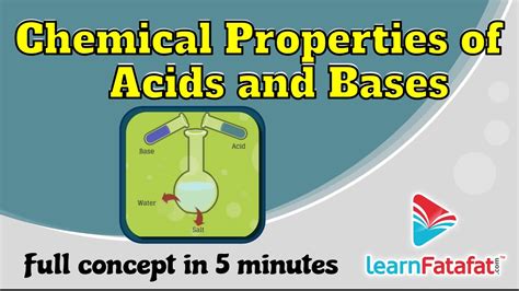 Cbse Class 10 Chapter 2 Acids Bases And Salts Chemical Properties Of