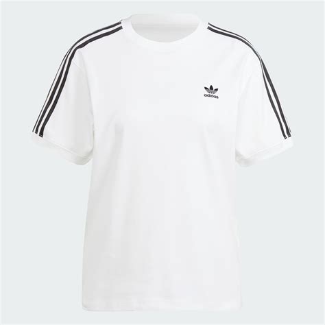 Clothing 3 Stripes Tee White Adidas Kuwait