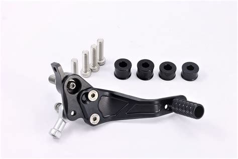 MG Biketec Rearset Kit Black Fixed Footpegs DUCATI 998 S 2002 2003