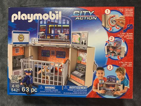 Playmobil Aufklapp Spiel Box Polizeistation Online Kaufen Ebay