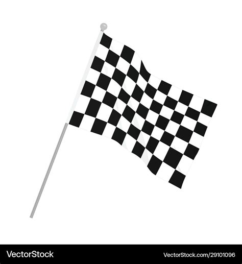 Finish line flag Royalty Free Vector Image - VectorStock