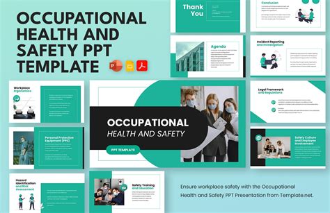 Health And Safety Induction Training Ppt Template Download