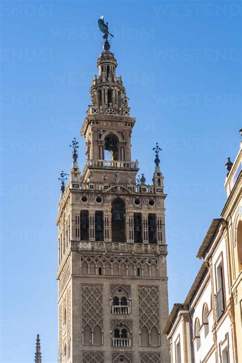 La Giralda The Bell Tower Of The Cathedral Of Seville Originally The