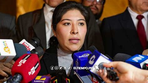 Patricia Chirinos Presentó Una Denuncia Constitucional Contra Betssy