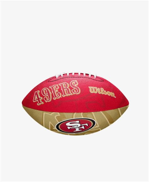 Wilson NFL Junior Team Logo Fußball San Francisco 49ers