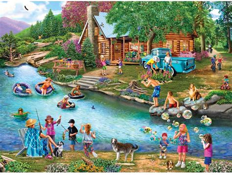 Bits And Pieces Piece Jigsaw Puzzle For Adults Summer Outing