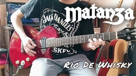 Matanza Rio De Whisky GUITAR COVER YouTube