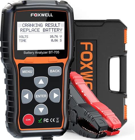 Car Battery Tester 12v 24v Foxwell Bt705battery Philippines Ubuy