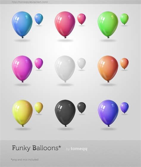 Funky Balloons by tomeqq on DeviantArt