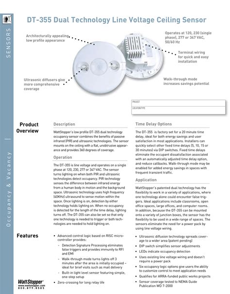 Wattstopper Pw Wiring Diagram