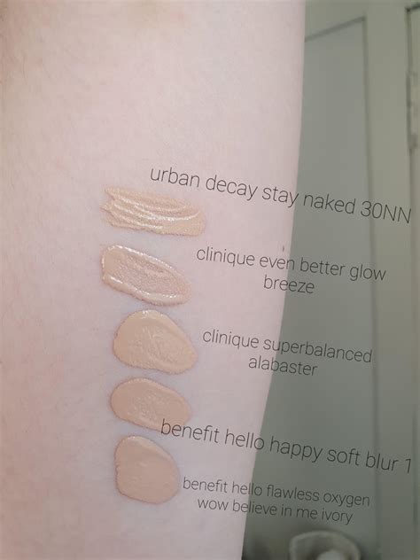 Some Fair Foundation Swatches R Swatchitforme