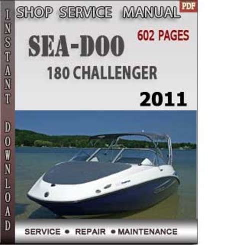 Seadoo Challenger Shop Service Repair Manual Downlo Tradebit