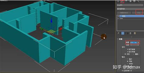 3dmax根据cad图纸制作户型图墙体 地面和过门石 知乎