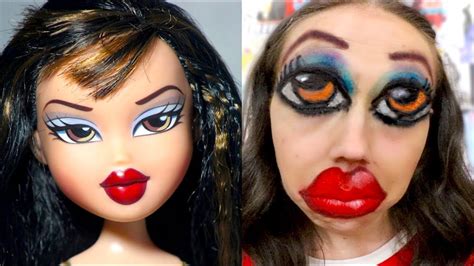 Turning Myself Into A Bratz Doll Youtube