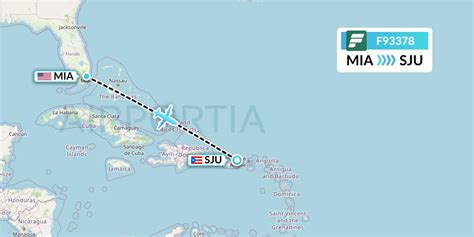 F93378 Flight Status Frontier Airlines Miami To San Juan FFT3378