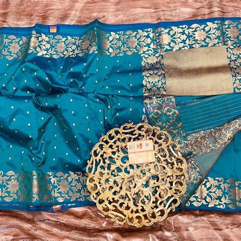 Body Designed Dyeable Banarasi Warm Silk Saree Meters With