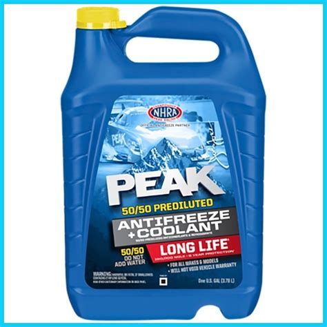 Peak Long Life OEM Ready To Use Coolant 1 Gallon Prediluted