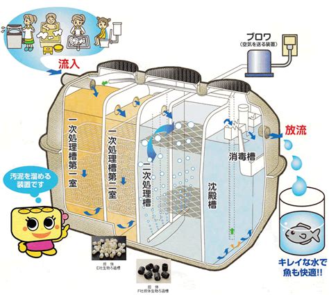 浄化槽のしくみ ｜公益社団法人 福島県浄化槽協会