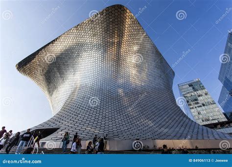 Facade Of Museo Soumaya Art Museum In Mexico City - Mexico Editorial Photo | CartoonDealer.com ...