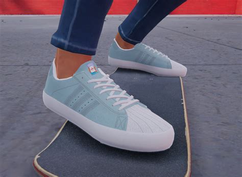 Skater Xl Adidas Superstar Vulc Adv Pastel Blue V 10 Gear Real Brand Shoes Mod Für Skater Xl