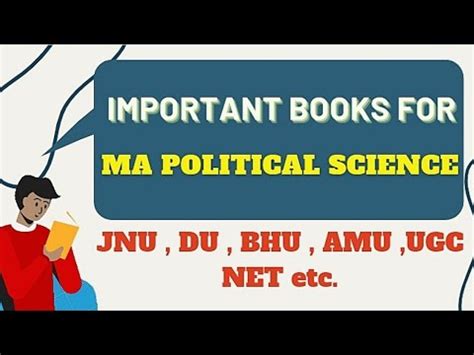 Important Books For Ma Political Science Entrance Exam Jnu Du