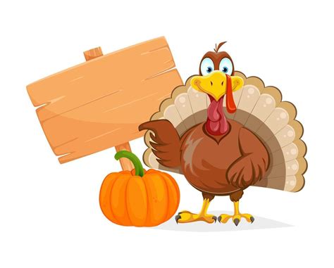 Happy Thanksgiving Day. Funny Turkey bird 12581994 Vector Art at Vecteezy