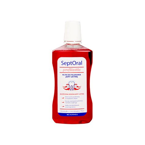 SeptOral Profilactic płyn do płukania jamy ustnej 0 05 CHX 500 ml