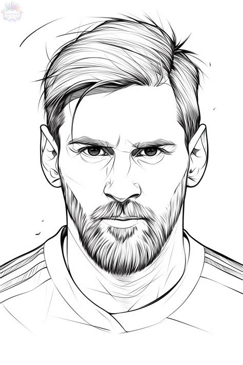 Messi Para Colorir De 70 Desenhos Para Imprimir E Pintar In 2024