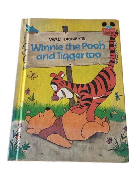 Walt Disney Winnie The Pooh And Tigger Too Hardcover Book Club Vintage