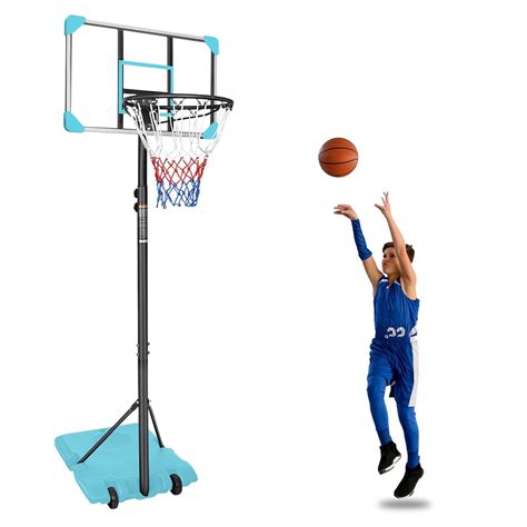 Basketball Hoop for Kids, SEGMART 5.6 to 7ft Adjustable Portable ...