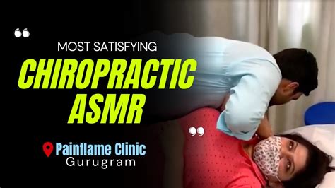 Most Satisfying Chiropractic Cracks ASMR EVER Best Chiropractor In